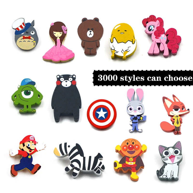 1PC children wooden icons anime badges cartoon brooches for kids kawaii pins cute accessories decorations for clothes/backpacks
1PC children wooden icons anime badges cartoon brooches for kids kawaii pins cute accessories decorations for clothes/backpacks