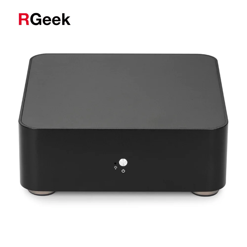 RGeek Aluminum Mini ITX Computer Case PC Case Chassis HTPC USB 3.0 With 200W Power Supply
RGeek Aluminum Mini ITX Computer Case PC Case Chassis HTPC USB 3.0 With 200W Power Supply