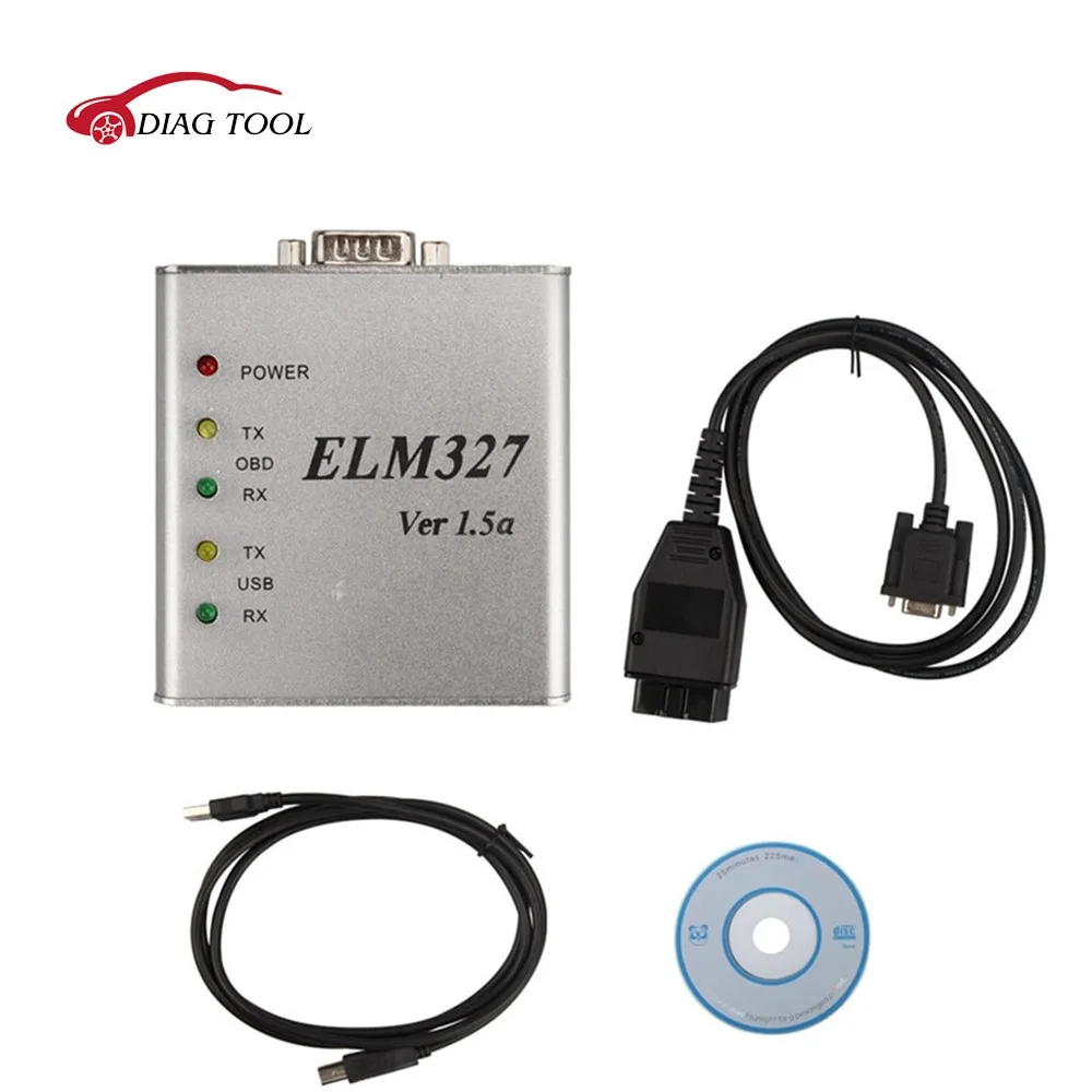 ELM327 Metal Aluminum OBD2 Auto Diagnostic Tool ELM 327 USB Metal Interface Code Reader Scanner V1.5/V1.5a
ELM327 Metal Aluminum OBD2 Auto Diagnostic Tool ELM 327 USB Metal Interface Code Reader Scanner V1.5/V1.5a