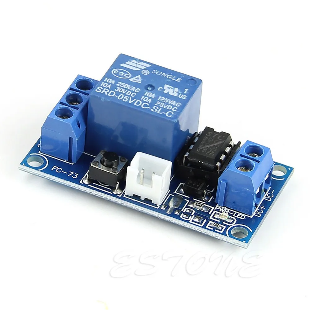 2018 NEW 1 Channel 5V Latching Relay Module with Touch Bistable Switch MCU Control
2018 NEW 1 Channel 5V Latching Relay Module with Touch Bistable Switch MCU Control