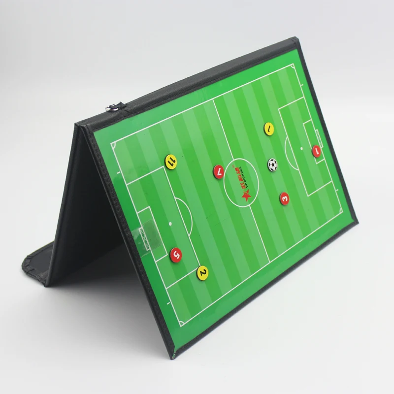 2016New design Soccer home and half match Magnetic tactical football board Coach kits Training Tactical Plate football tools
2016New design Soccer home and half match Magnetic tactical football board Coach kits Training Tactical Plate football tools