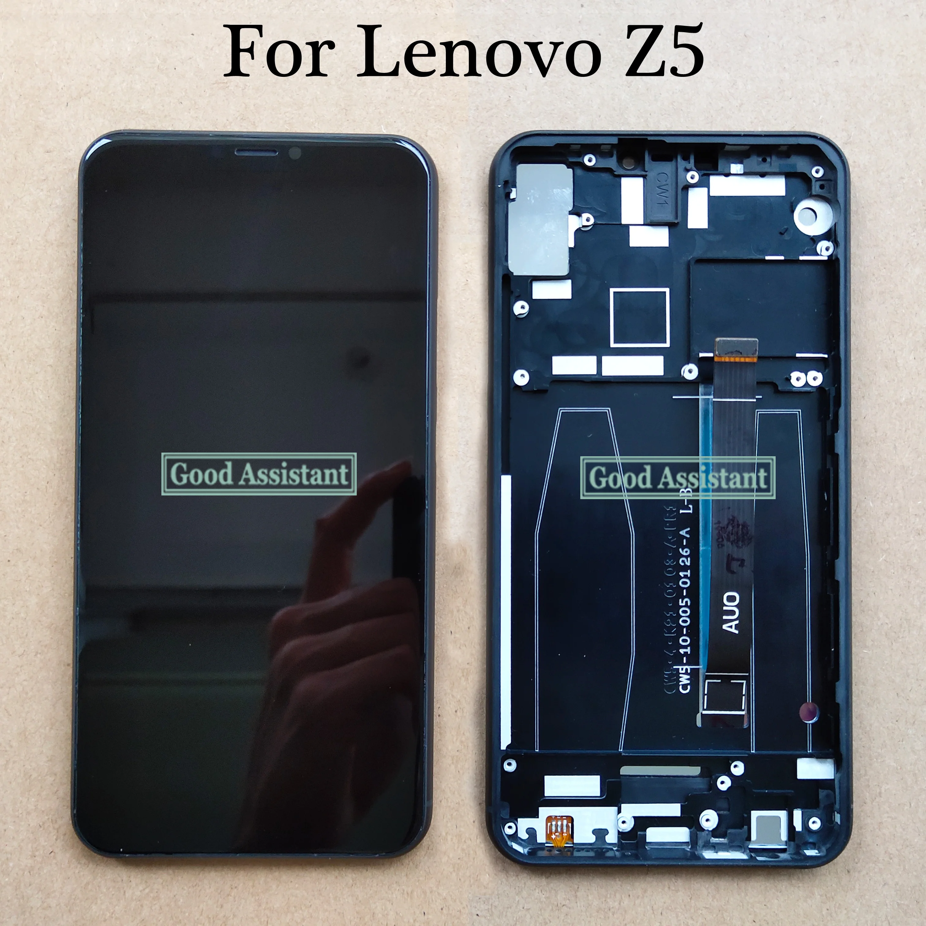 Original 6.2 inch NEW Black For Lenovo Z5 L78011 L78012 LCD Display Touch Screen Digitizer Assembly Replacement With Frame
Original 6.2 inch NEW Black For Lenovo Z5 L78011 L78012 LCD Display Touch Screen Digitizer Assembly Replacement With Frame