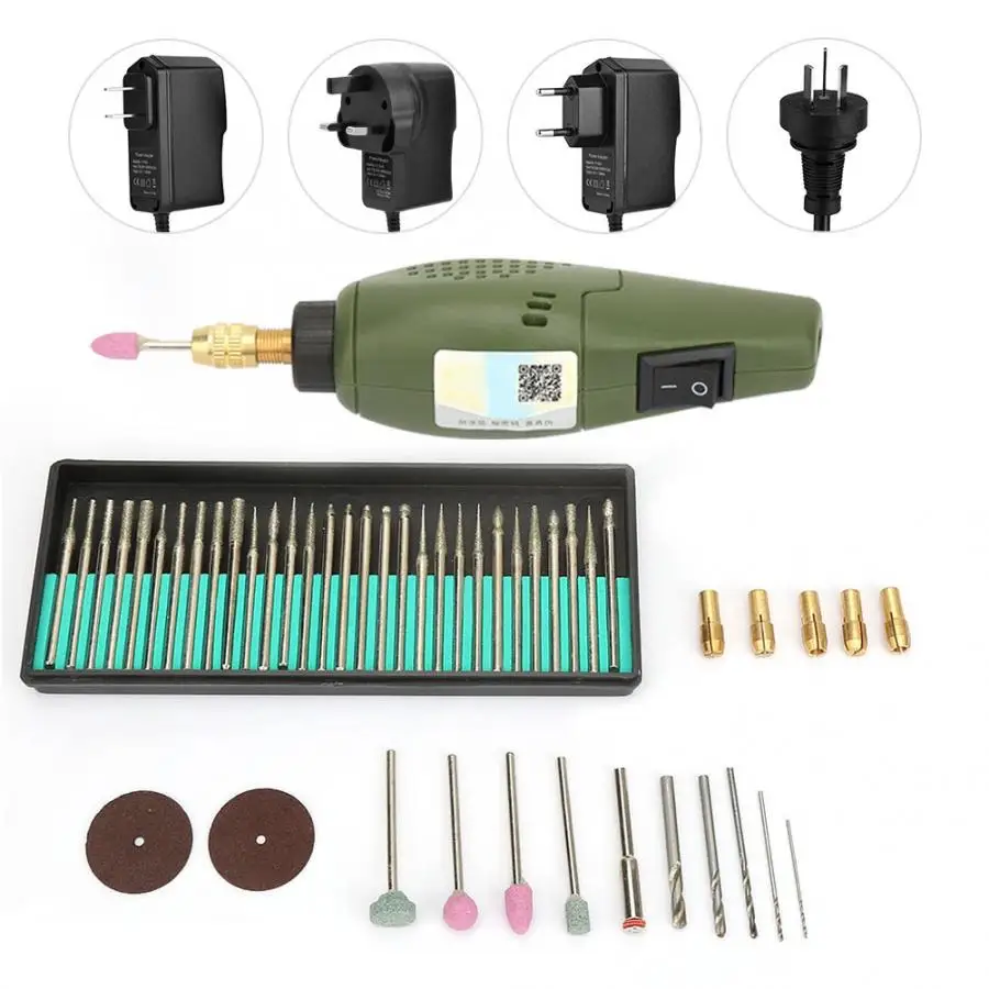 12V Mini DIY Electric Grinder Set Rotation Tool for Milling Engraver with Various Accessories new
12V Mini DIY Electric Grinder Set Rotation Tool for Milling Engraver with Various Accessories new
