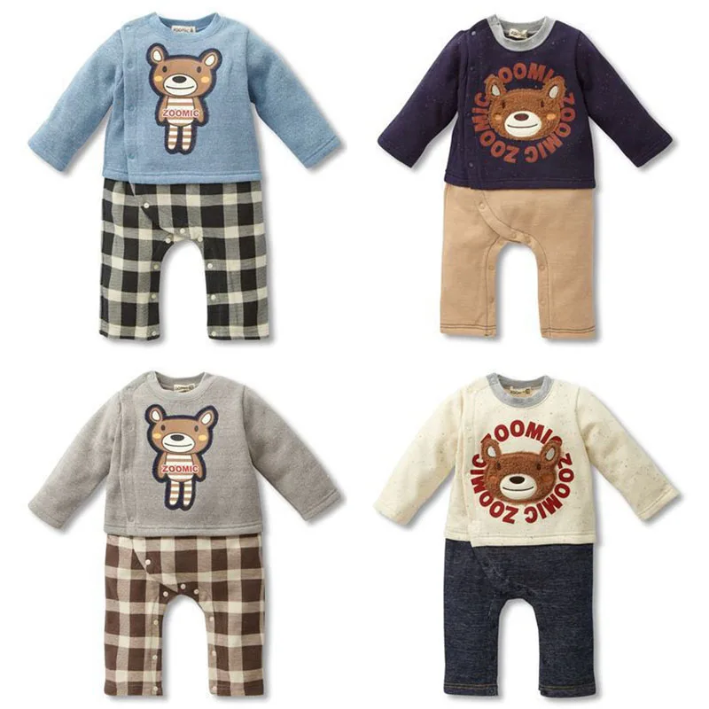 

Infant Kids Autumn Winter Baby Fashion Style Baby Boy Clothes Suit Baby Girl Clothes Soft Comfortable T-shirt Pants Jumpsuit Set