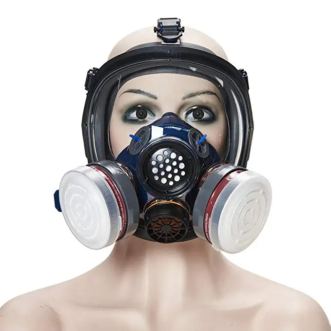 Organic Vapor Full Face Respirator Gas Mask with Carbon Filter Respiratory Protection Masks For Paint Pesticide Chemical
Organic Vapor Full Face Respirator Gas Mask with Carbon Filter Respiratory Protection Masks For Paint Pesticide Chemical