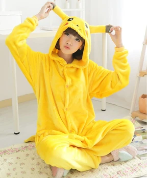 Candice guo plush toy cloth cartoon flannel anime Sleepwear pikachu nightgown loungewear creative winter warm home coat gift 1pc
Candice guo plush toy cloth cartoon flannel anime Sleepwear pikachu nightgown loungewear creative winter warm home coat gift 1pc