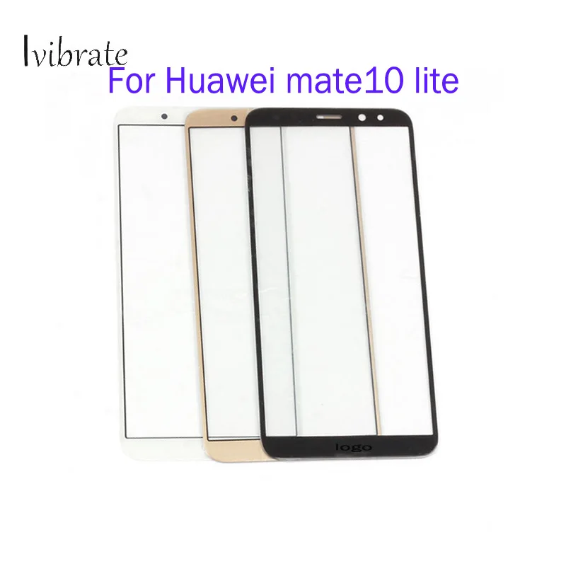 Фото Для Huawei mate 10 lite mate10lite сенсорный экран белый черный дигитайзер стеклянная панель