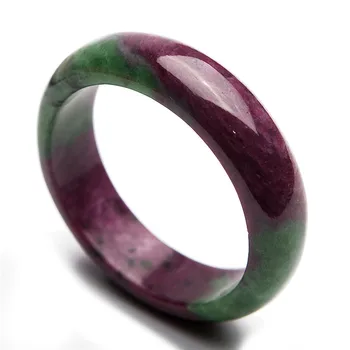 Genuine Green Rose Red Natural Ruby Zoisite Gemstone Crystal Bangle Bracelet Inner Diameter 56mm
Genuine Green Rose Red Natural Ruby Zoisite Gemstone Crystal Bangle Bracelet Inner Diameter 56mm