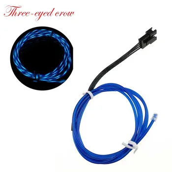 Battery Led Neon Light Flexible Blue EL Cold Line Wire 1/2/3/5 Meters DIY LED Strip Car Decorative Lights with 2*AA Battery Pack
Battery Led Neon Light Flexible Blue EL Cold Line Wire 1/2/3/5 Meters DIY LED Strip Car Decorative Lights with 2*AA Battery Pack