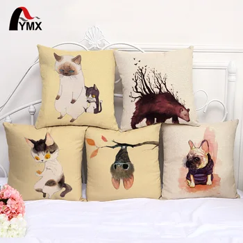 45*45cm Creative Cartoon Pattern Cushions Cover Soft Pillowcase For Car Seat Sofa Cotton and Linen Pillow Cases Home Decoration
45*45cm Creative Cartoon Pattern Cushions Cover Soft Pillowcase For Car Seat Sofa Cotton and Linen Pillow Cases Home Decoration