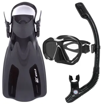 Whale High Quality Brand Snorkeling Diving Fins Scuba Snorkel Diving Mask Eyewear Flippers Water Sports Diving Equipment Set
Whale High Quality Brand Snorkeling Diving Fins Scuba Snorkel Diving Mask Eyewear Flippers Water Sports Diving Equipment Set