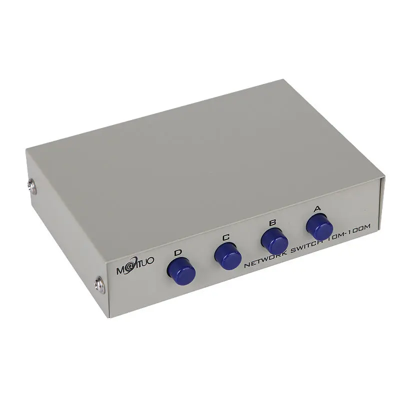 MT-VIKI 4 Port Network Switch LAN CAT Selector Internet Internal External Network Switcher RJ45-4
MT-VIKI 4 Port Network Switch LAN CAT Selector Internet Internal External Network Switcher RJ45-4