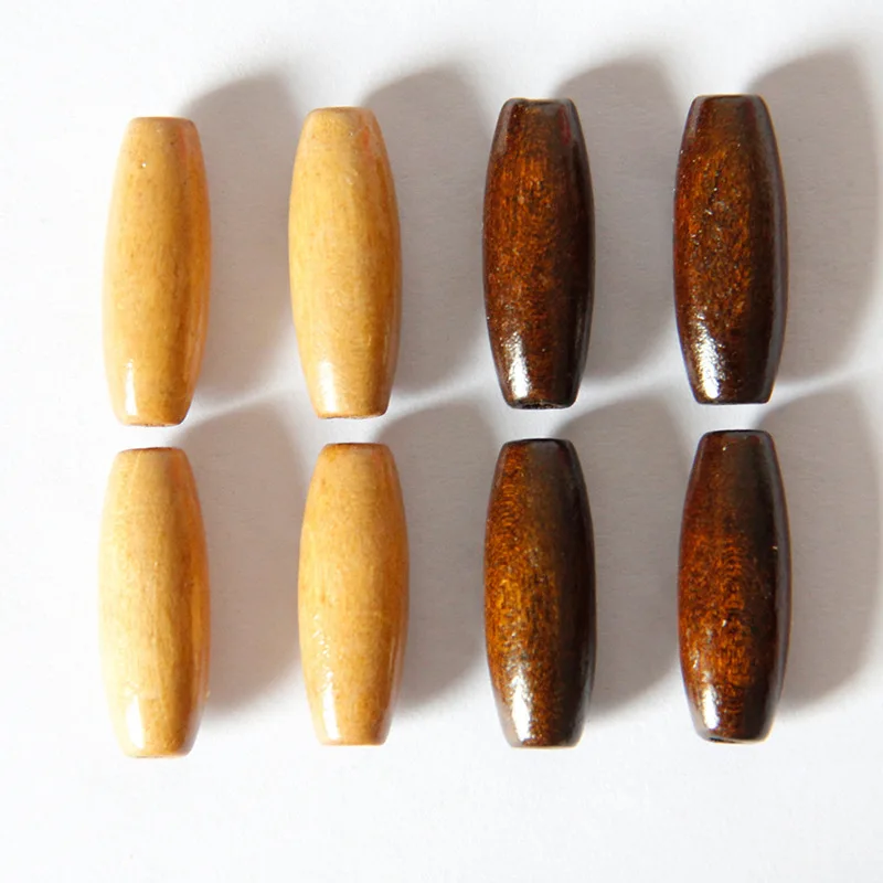 20Pcs/lot Natural Olive Shape Wood Beads 8x22.5mm Big Hole Drum Wooden Loose Spacer Beads for Necklace Bracelet Jewelry Making
20Pcs/lot Natural Olive Shape Wood Beads 8x22.5mm Big Hole Drum Wooden Loose Spacer Beads for Necklace Bracelet Jewelry Making