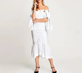 Slash Neck Sexy White Dress Top Quality Bodycon Women Night CLub VIntage Fashion Evening Party Dresses
Slash Neck Sexy White Dress Top Quality Bodycon Women Night CLub VIntage Fashion Evening Party Dresses