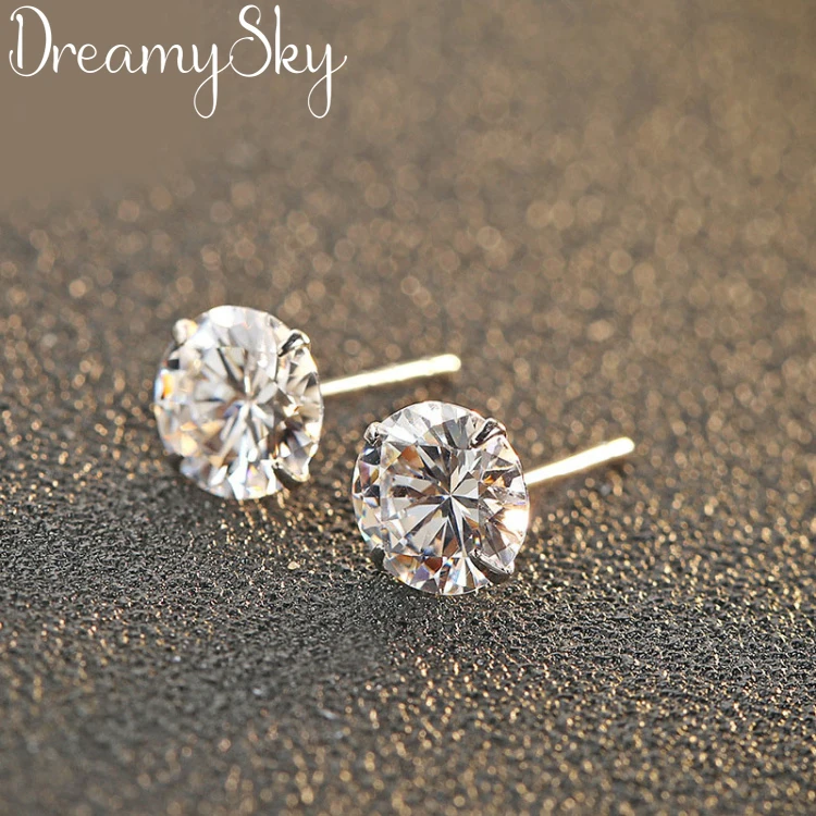 Luxury Brand Ear Jewelry 925 Sterling Silver Small Zircon Earrings For Women Ladies Statement Earrings Gifts Pendientes Brincos
Luxury Brand Ear Jewelry 925 Sterling Silver Small Zircon Earrings For Women Ladies Statement Earrings Gifts Pendientes Brincos