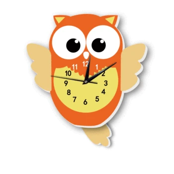 Funny Animal Cartoon Owl Wall clock Stickers For Children's Room Kidroom Bedroom Mute Wall Decoration Creative Hanging Ornaments
Funny Animal Cartoon Owl Wall clock Stickers For Children's Room Kidroom Bedroom Mute Wall Decoration Creative Hanging Ornaments