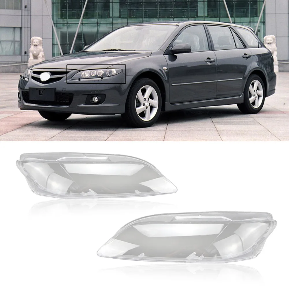 CAPQX 2PCS For Mazda 6 Mazda6 2003-2007 Front Headlamp Headlight Lampcover Lampshade Waterproof Bright Lamp Shade Shell Cover
CAPQX 2PCS For Mazda 6 Mazda6 2003-2007 Front Headlamp Headlight Lampcover Lampshade Waterproof Bright Lamp Shade Shell Cover