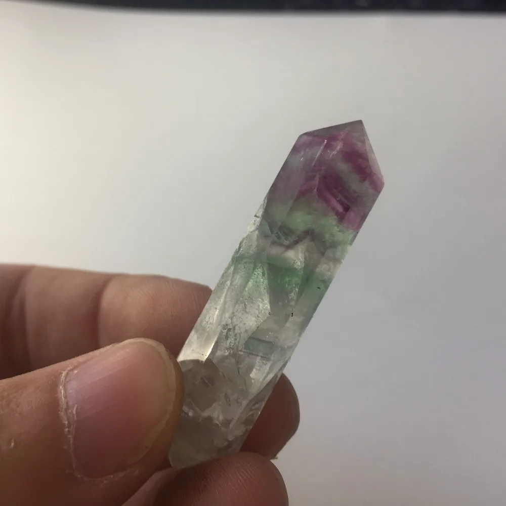 5cm 100% NATURAL Double Points Colorful Fluorite CRYSTAL WAND healing crystal POINT HEALING Christmas Decoration for Home
5cm 100% NATURAL Double Points Colorful Fluorite CRYSTAL WAND healing crystal POINT HEALING Christmas Decoration for Home