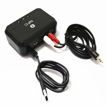 NFC Bluetooth Stereo Audio Receiver Portable Wireless Bluetooth Adapter With 3.5mm/ RCA output For Phone Car Speaker Amplifier
NFC Bluetooth Stereo Audio Receiver Portable Wireless Bluetooth Adapter With 3.5mm/ RCA output For Phone Car Speaker Amplifier