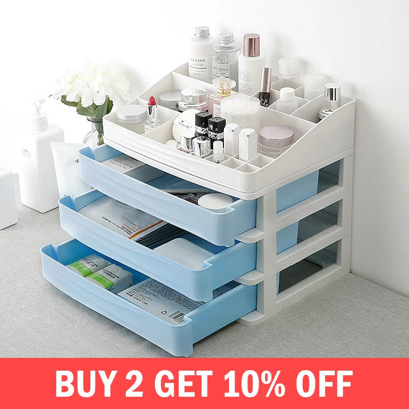 Plastic Drawer Makeup Organizer Women Fashion Cosmetic Storage Box Lipstick Jewelry Container Desktop Sundry Holder Accessories
Plastic Drawer Makeup Organizer Women Fashion Cosmetic Storage Box Lipstick Jewelry Container Desktop Sundry Holder Accessories
