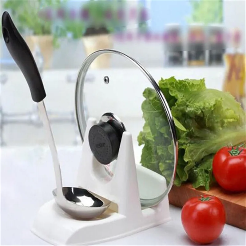 Cooking Tool Spoon Pot Lid Holder Shelf Cover Dispenser Pan Pot Lid Racks Spoon Rest Kitchen Storage Design
Cooking Tool Spoon Pot Lid Holder Shelf Cover Dispenser Pan Pot Lid Racks Spoon Rest Kitchen Storage Design