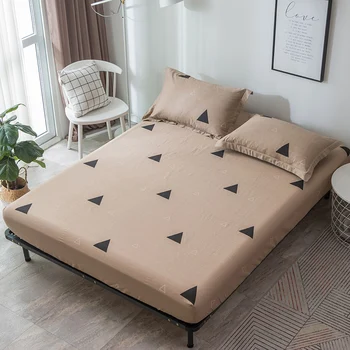 Good quality cotton Bedsheet Triangle Print Bedding Fitted Sheet Mattress Cover Bed Sheet With Elastic Band Bedspreads Sheets
Good quality cotton Bedsheet Triangle Print Bedding Fitted Sheet Mattress Cover Bed Sheet With Elastic Band Bedspreads Sheets
