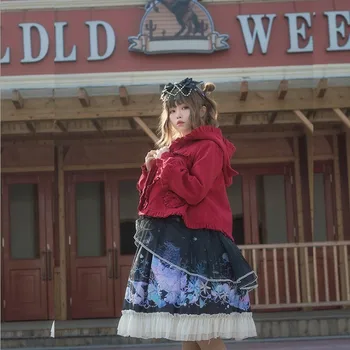 Free shipping 2019 new Qiu dong original new Lolita Lolita sweetheart meow lovely cat ears and velvet cloth coat short coat
Free shipping 2019 new Qiu dong original new Lolita Lolita sweetheart meow lovely cat ears and velvet cloth coat short coat