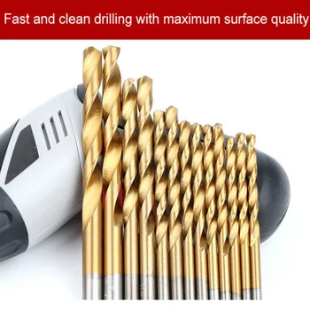 Drill Bits End Mills 99pcs Cobalt Set Kit Titanium coating High speed steel Cutter Parts Replacement
Drill Bits End Mills 99pcs Cobalt Set Kit Titanium coating High speed steel Cutter Parts Replacement
