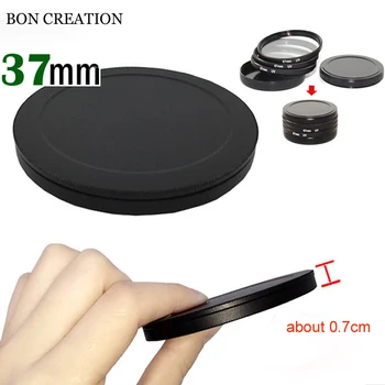 BON CREATION 37mm Screw-in Filter Stack Cap Set Metal Filter Case High Quality Protection Filter Cover
BON CREATION 37mm Screw-in Filter Stack Cap Set Metal Filter Case High Quality Protection Filter Cover