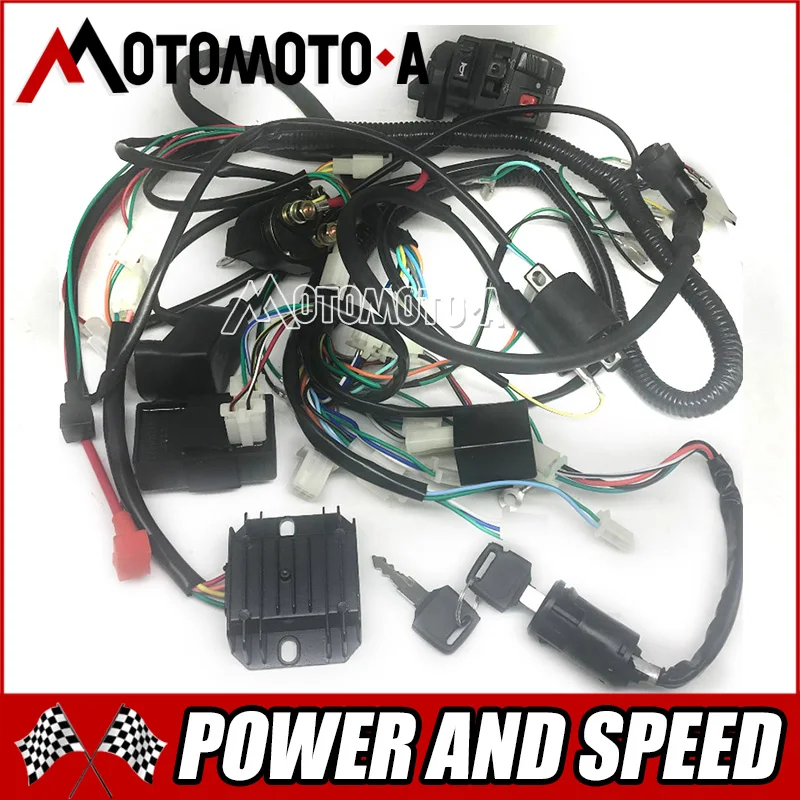 ZONGSHEN LONCIN LIFAN 150cc 200cc 250cc ATV GY6 150cc 200cc Quad Electrique Fil Cable CDI катушка Dallumage
ZONGSHEN LONCIN LIFAN 150cc 200cc 250cc ATV GY6 150cc 200cc Quad Electrique Fil Cable CDI катушка Dallumage