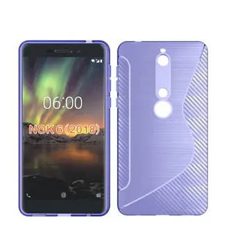 50pcs/lot Free Shipping New S Line TPU Soft Case Cover For Nokia 6 2018 / For Nokia 6 ii
50pcs/lot Free Shipping New S Line TPU Soft Case Cover For Nokia 6 2018 / For Nokia 6 ii