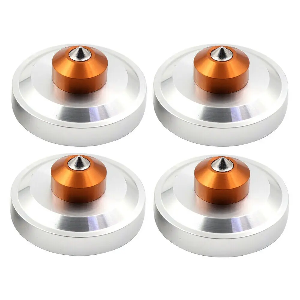4PCS AUDIO SPIKE FEET MACHINED ALUMINUM Isolation Speaker Cabinet DAC Amplifier Turntable CD Player Stand Base Cone Pads DIY
4PCS AUDIO SPIKE FEET MACHINED ALUMINUM Isolation Speaker Cabinet DAC Amplifier Turntable CD Player Stand Base Cone Pads DIY