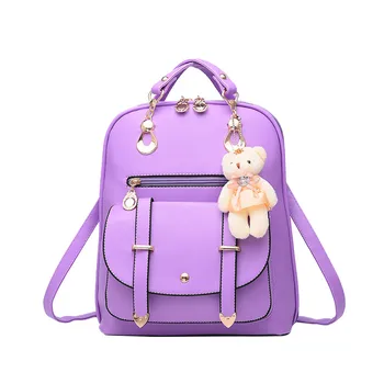 Fashion shoulder bag new tide female backpack new casual Korean version of the female bag solid color ladies backpack Y416
Fashion shoulder bag new tide female backpack new casual Korean version of the female bag solid color ladies backpack Y416