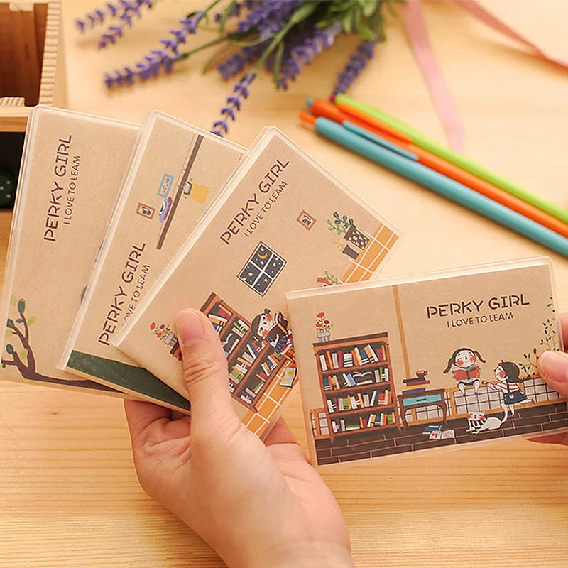 Story Girl Cartoon Notepad PVC Cover Mini Notebook Customized Diary Office Student Portable Creative Recording Cute Stationery
Story Girl Cartoon Notepad PVC Cover Mini Notebook Customized Diary Office Student Portable Creative Recording Cute Stationery