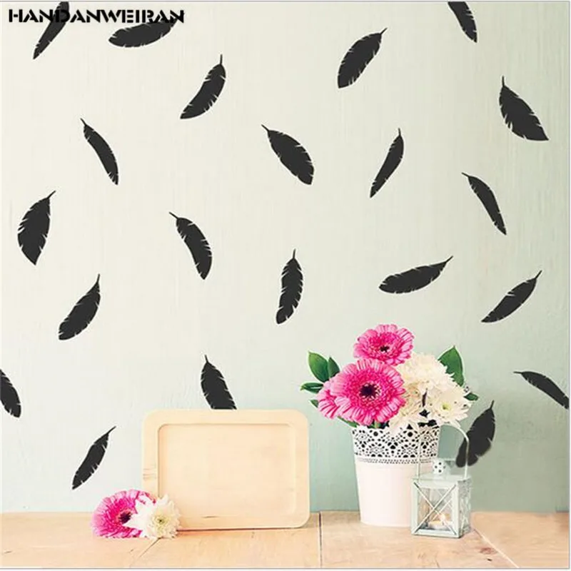 12PCS Feather Wall Stickers Wall Decoration Stickers Kids Room Decoration Wall Decal For Wall 25cm*30cm HANDAN WEIRAN
12PCS Feather Wall Stickers Wall Decoration Stickers Kids Room Decoration Wall Decal For Wall 25cm*30cm HANDAN WEIRAN