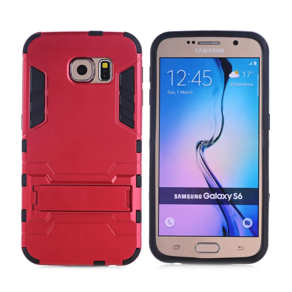 For Cover Samsung Galaxy S6 Case Rubber Robot Armor Shell Slim Hard Back Phone Case for Samsung Galaxy S6 Cover for Samsung S6
For Cover Samsung Galaxy S6 Case Rubber Robot Armor Shell Slim Hard Back Phone Case for Samsung Galaxy S6 Cover for Samsung S6