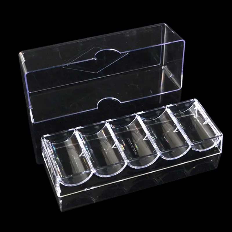 100PCS-Capacity Poker Chips BOX Chip Container Special Chips Case With Covers Fichas Poker Chips
100PCS-Capacity Poker Chips BOX Chip Container Special Chips Case With Covers Fichas Poker Chips