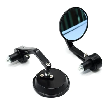 for 1 Pair Motorcycle End Bar Side Mirror 7/8" Angle Adjustable Rearview Mirrors For BMW K1600 K1300 K1200R K1200S R1200RT R120
for 1 Pair Motorcycle End Bar Side Mirror 7/8" Angle Adjustable Rearview Mirrors For BMW K1600 K1300 K1200R K1200S R1200RT R120