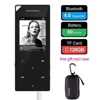 HIFI Metal Sounds Bluetooth 4.0 MP3 Player with Speaker Portable Music Player Lossless Sound with FM Radio Recording 128GB TF
HIFI Metal Sounds Bluetooth 4.0 MP3 Player with Speaker Portable Music Player Lossless Sound with FM Radio Recording 128GB TF