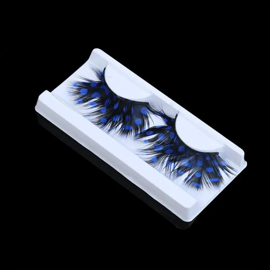 Beauty Maquiagem 1 Pair Women Fancy Soft Long Feather False Eyelashes Eye Lashes Makeup Party Club Y4-Y12
Beauty Maquiagem 1 Pair Women Fancy Soft Long Feather False Eyelashes Eye Lashes Makeup Party Club Y4-Y12