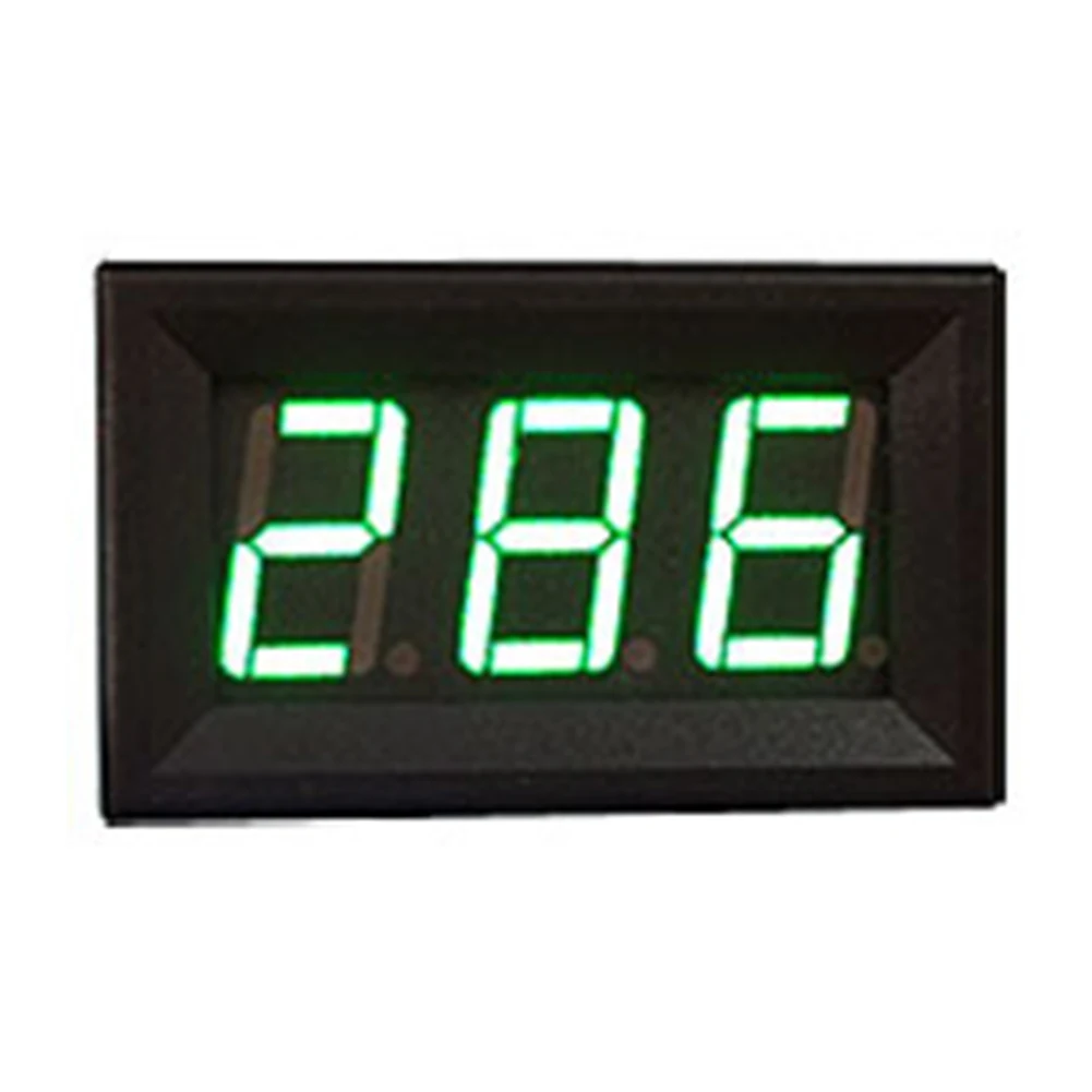 Digital Voltmeter Ammeter 2 Wire 70- 500V Mini Voltmeter LED Display Panel Meter Current Monitor Volt Tester
Digital Voltmeter Ammeter 2 Wire 70- 500V Mini Voltmeter LED Display Panel Meter Current Monitor Volt Tester