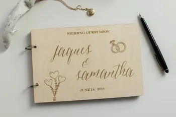 Wooden Wedding Guest Book, Personalized Custom Guest Book for Wedding, Husband and Wife wedding guest book
Wooden Wedding Guest Book, Personalized Custom Guest Book for Wedding, Husband and Wife wedding guest book