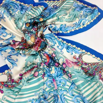 Fashion 90*90cm Satin Square Scarf High Quality Print Silk Scarves Soft Shawl Brand Hijab Accessories Manual curling
Fashion 90*90cm Satin Square Scarf High Quality Print Silk Scarves Soft Shawl Brand Hijab Accessories Manual curling