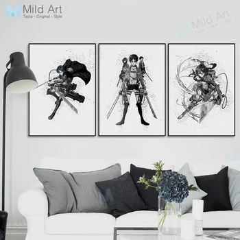 Black White Abstract Geometric Japanese Pop Anime Titan Levi Posters Prints Mikasa Wall Art Pictures Home Decor Canvas Painting
Black White Abstract Geometric Japanese Pop Anime Titan Levi Posters Prints Mikasa Wall Art Pictures Home Decor Canvas Painting