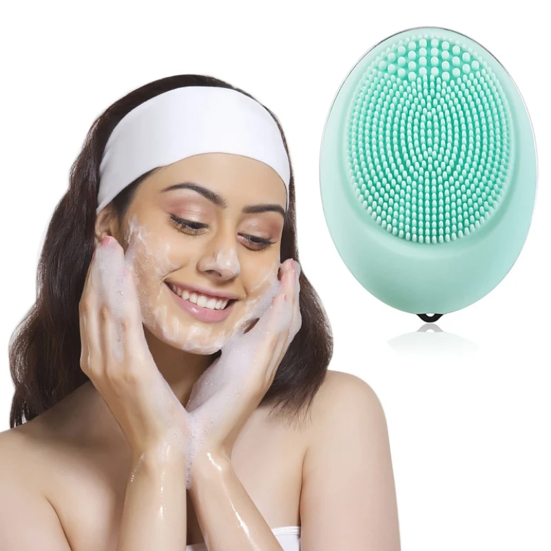 Electric Silicone Massage Cleansing Brush Face Vibration Washing Waterproof Facial Deep Beauty Tools NEW
Electric Silicone Massage Cleansing Brush Face Vibration Washing Waterproof Facial Deep Beauty Tools NEW
