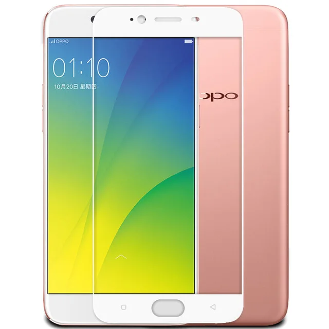 3D закаленное стекло для OPPO R9S полное покрытие 9H защитная пленка Взрывозащищенная