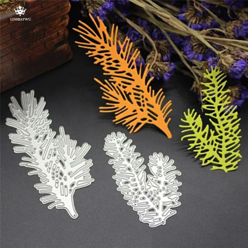 2Pcs Pine Branch Leaves Metal Cutting Dies Stencils Embossing Craft for DIY Scrapbooking
2Pcs Pine Branch Leaves Metal Cutting Dies Stencils Embossing Craft for DIY Scrapbooking