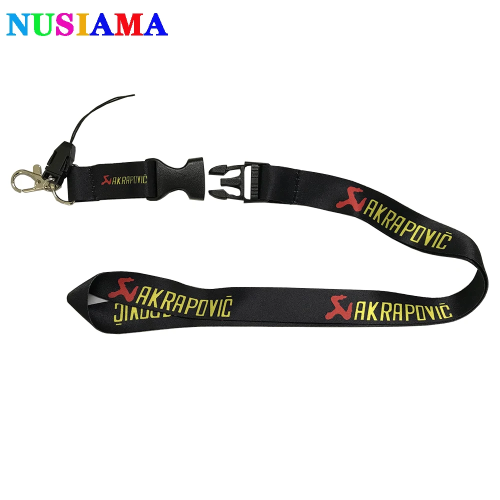 New Mobile Phone Straps Neck Lanyards motorcycle Keychain for akrapovic key ID Card Mobile Phone USB holder Hang Rope webbing
New Mobile Phone Straps Neck Lanyards motorcycle Keychain for akrapovic key ID Card Mobile Phone USB holder Hang Rope webbing