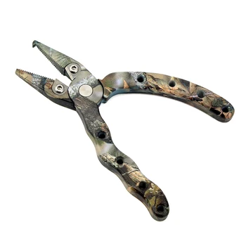 Professional 4.5" Shark Mini Fly Fishing Pliers Aluminum Tools with Sheath and Lanyard Hook Remover Strong Tungsten Carbide Jaw
Professional 4.5" Shark Mini Fly Fishing Pliers Aluminum Tools with Sheath and Lanyard Hook Remover Strong Tungsten Carbide Jaw