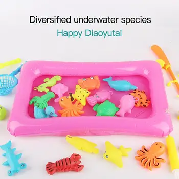 Bath Toys Set Beach Toy Magnetic Fishing Toys Waterproof Floating Fish Play Sets Learning Education Toy Set For Kids In Stock
Bath Toys Set Beach Toy Magnetic Fishing Toys Waterproof Floating Fish Play Sets Learning Education Toy Set For Kids In Stock